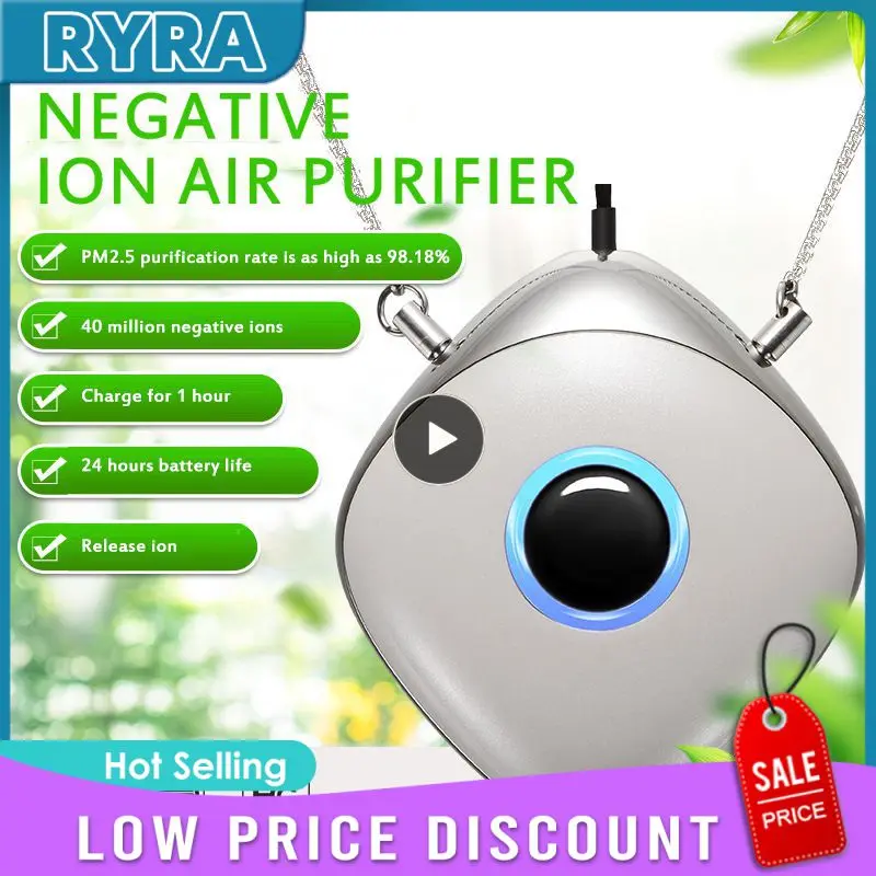 

Мини-очиститель воздуха с отрицательными ионами, 6 миллионов