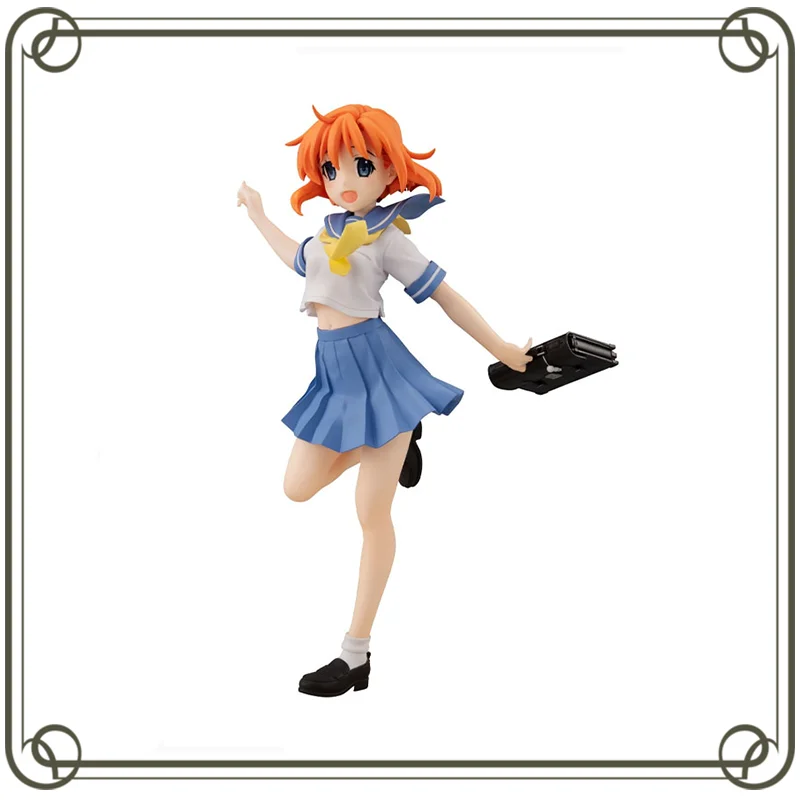 

Genuine Anime Higurashi When They Cry Ryugu Rena Action Figure Model Kawaii Kids Toy Gifts Collection Limited Edition