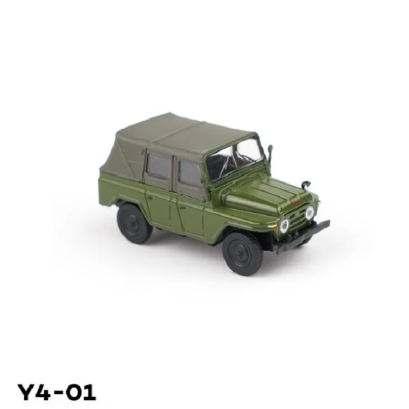 Модель автомобиля Xcartoys BJ212, цвет зеленый, 1:64