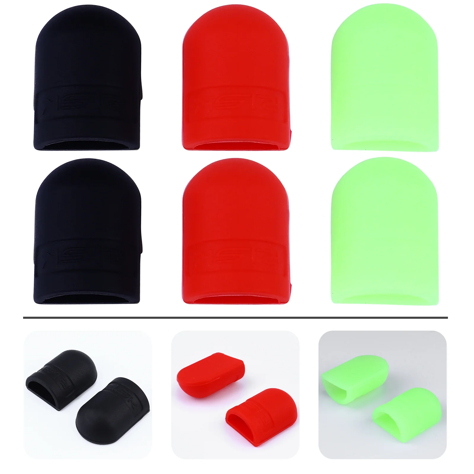 

6 Pairs Brake Handle Cover Brake Lever Protective Cover Silicone