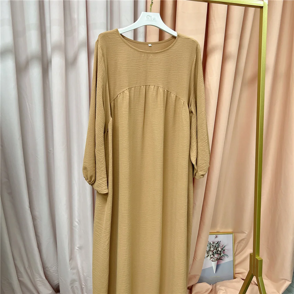 Ramadan Muslim Abaya Dress Elegant Modest Long Dresse Turkey Dubai Eid Abayas For Women Kaftan Hijab Robe Jilbab Islam Clothes