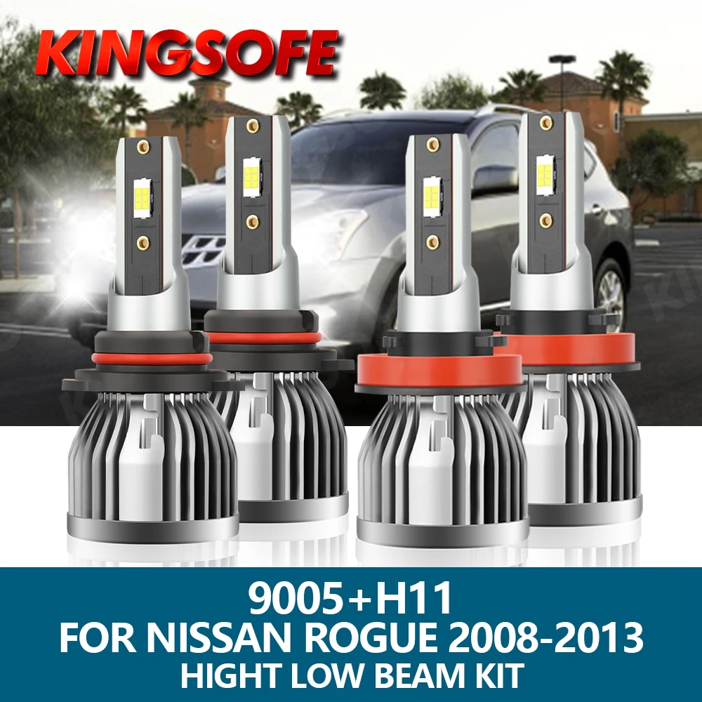 

Roadsun 26000LM 9005 Car LED Headlights CSP Chip H11 Bulbs 12V 24V Auto Lamp For Nissan Rogue 2008 2009 2010 2011 2012 2013