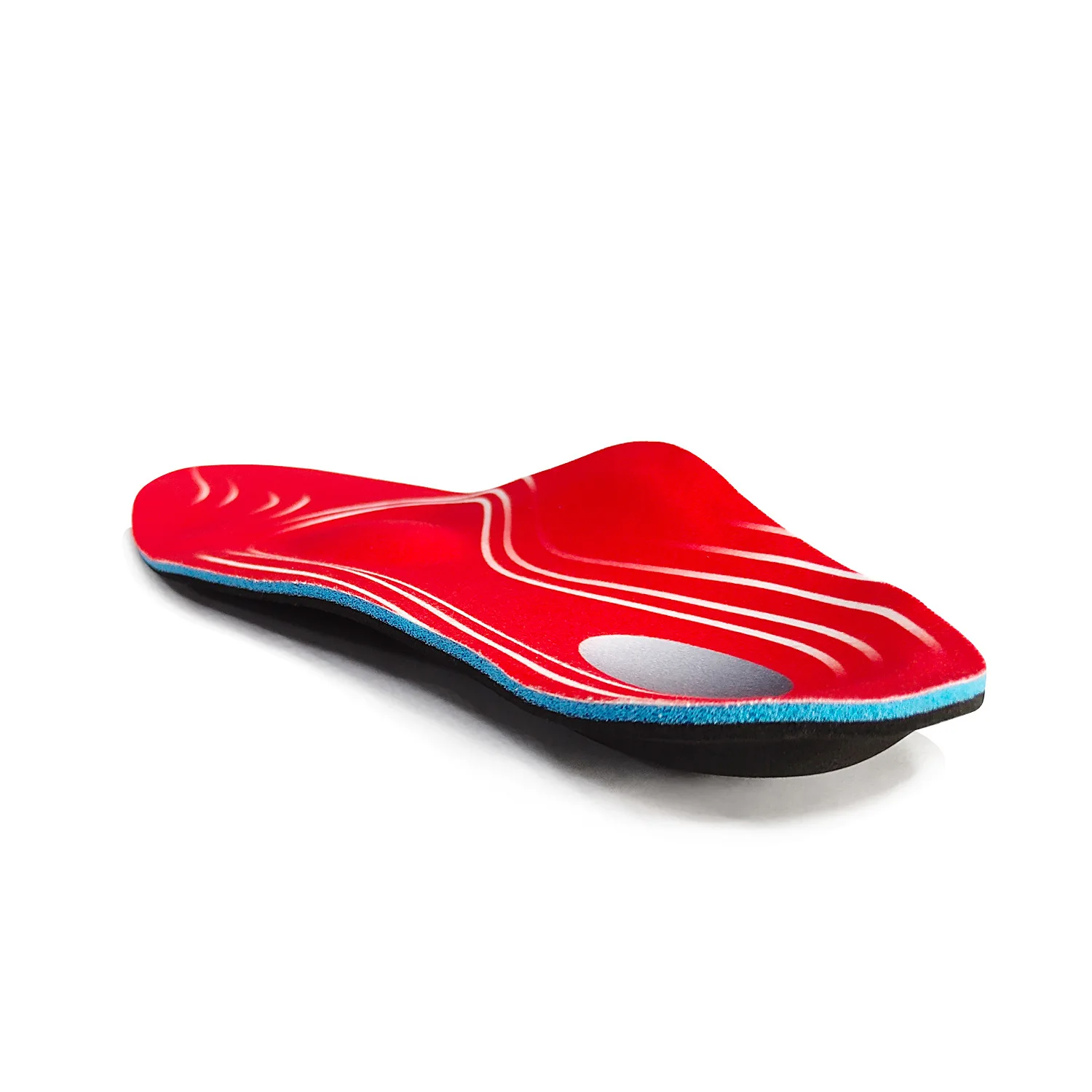 Flat Foot Insole High Arch Foot Inside and Outside The Arch Support Correction Insole Sweat-absorbing Breathable Sports Insole