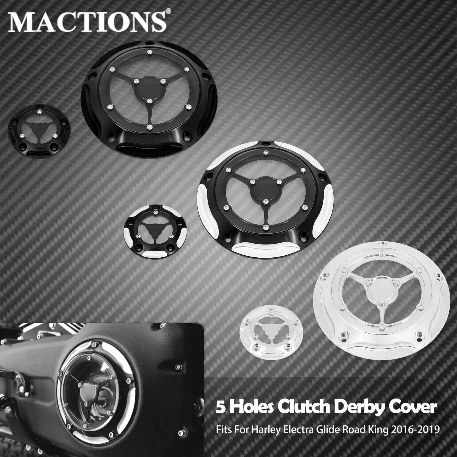 Motorcycle Derby Timing Timer Cover CNC Engine Cover For Harley Touring Electra Glide Dyna Softail Heritage Deluxe 99-2016 2017