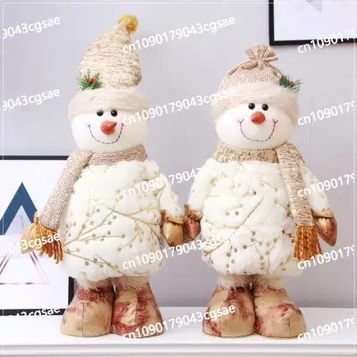 Hongxin Mei Chen Рождественская кукла Украшение Снеговика Рождественской елки Макет