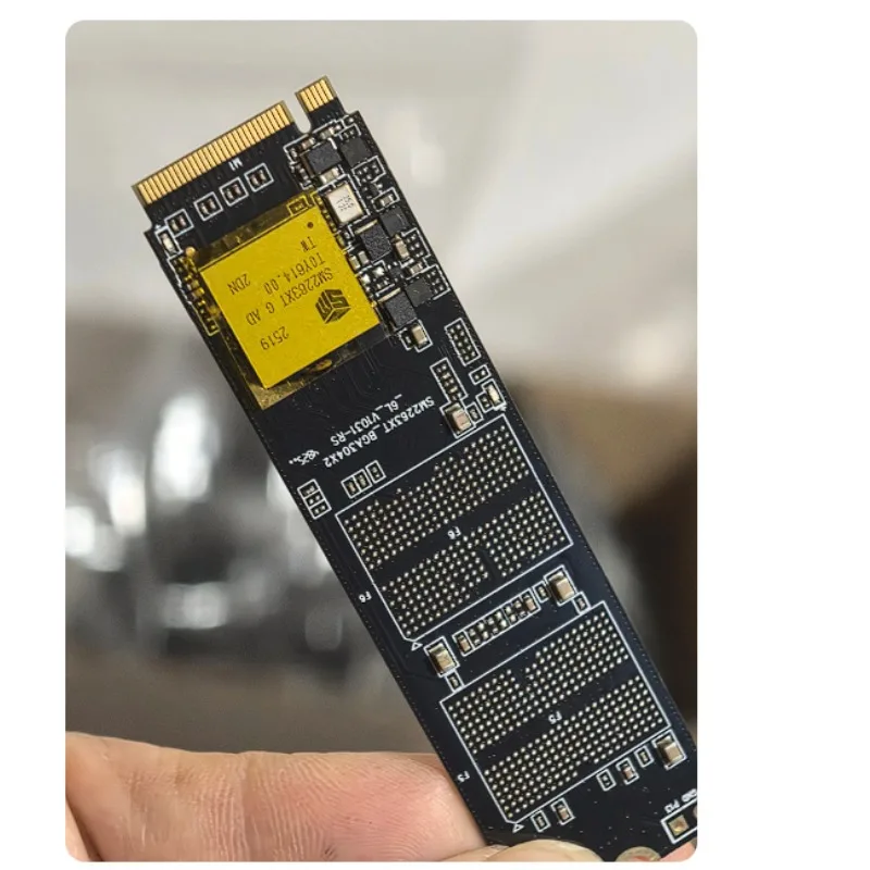 Фото Подходит для NVME SSD SM2263XT-AD, основная плата управления 272 Feet Main Control Board, DIY, 4 наклейки, плата PCB, новая. №3