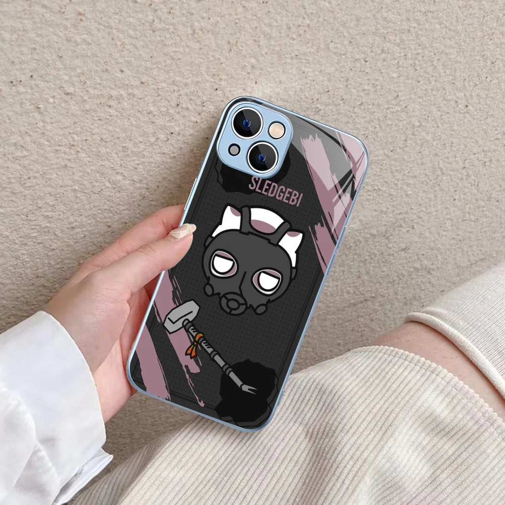 Фото Чехол для телефона S-SIXES-Rainbowes из закаленного стекла для iphone 14, 13, 12, 11 Pro Mini XS MAX 14 Plus X XS XR Fundas №4