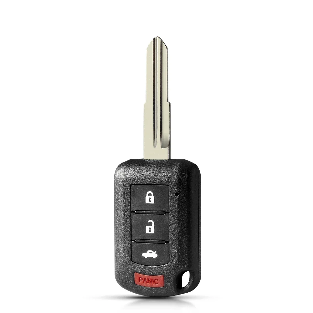 

KEYYOU 10 шт. новый для Mitsubishi Eclipse Outlander Mirage lancer OUCJ166N чехол для автомобильного ключа, корпус с дистанционным управлением, брелок