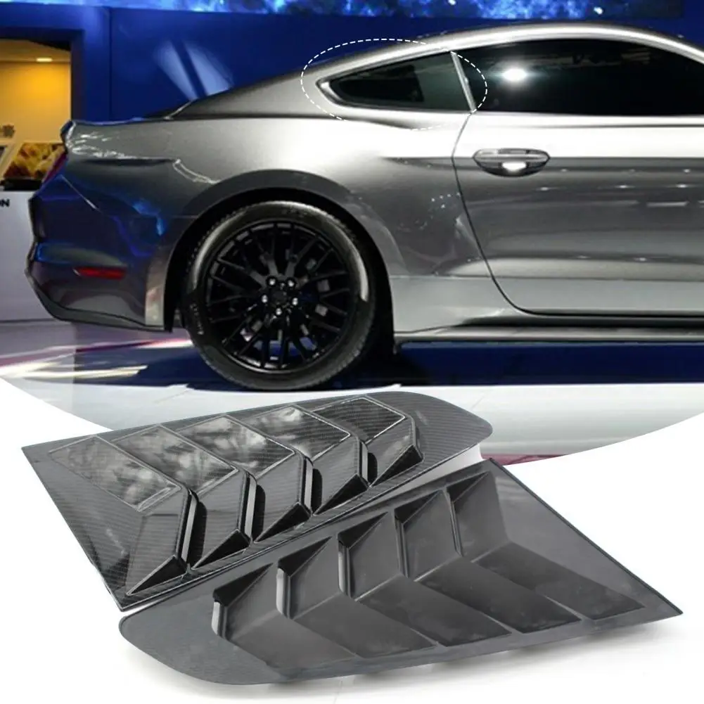

2 шт., прочные боковые накладки на окна для Ford Mustang 15-17