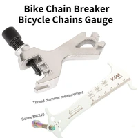 mtb bike chain wear indicator ruler bicycle chains gauge bike chain breaker wrench repair maintenance removal tools bicycle part