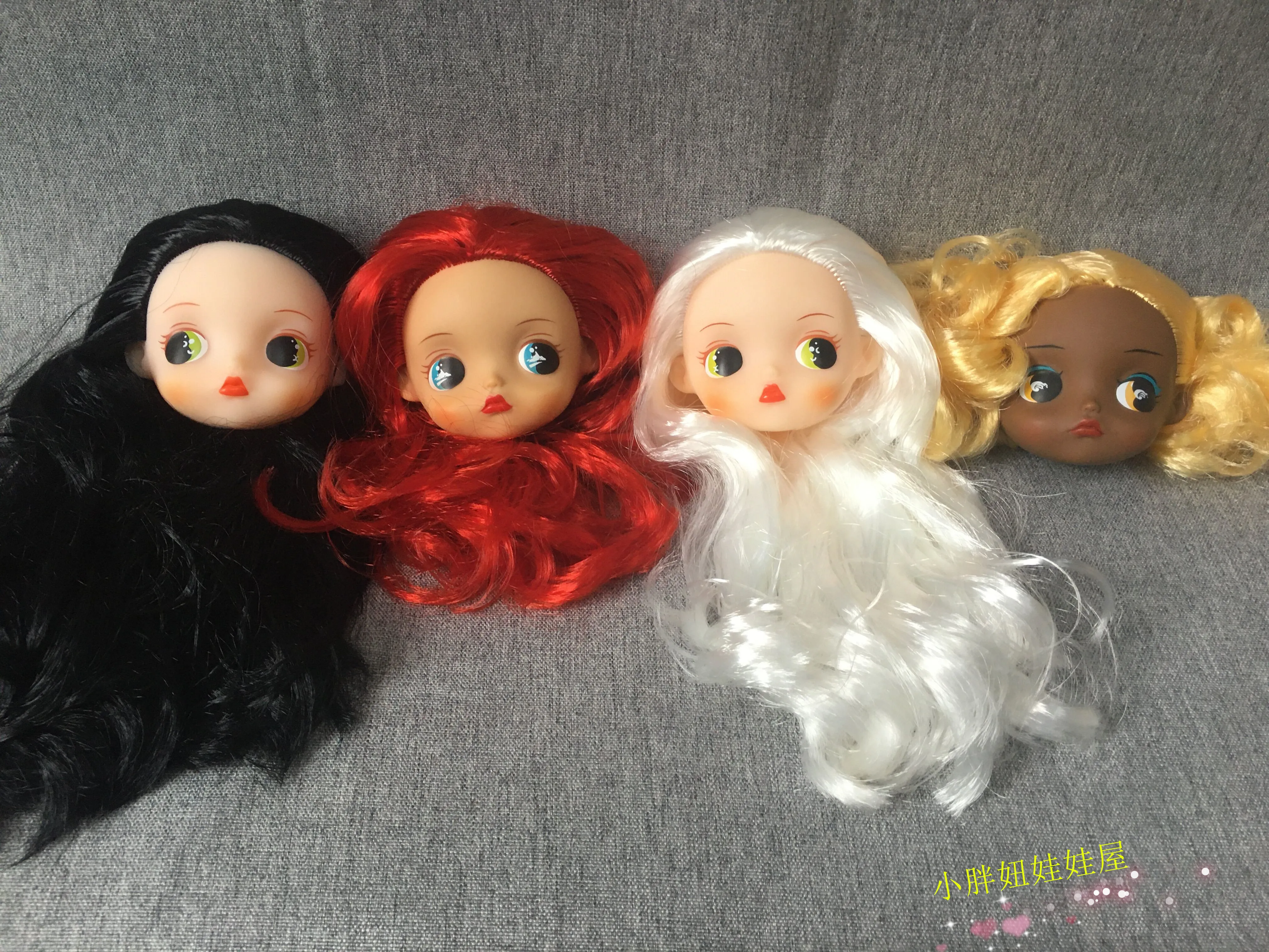 Резиновая кукла Amoooore, макияж тела, Обнаженная кукла 1/8, шарнирная кукла, 20 см, крошечная голова куклы или Доди