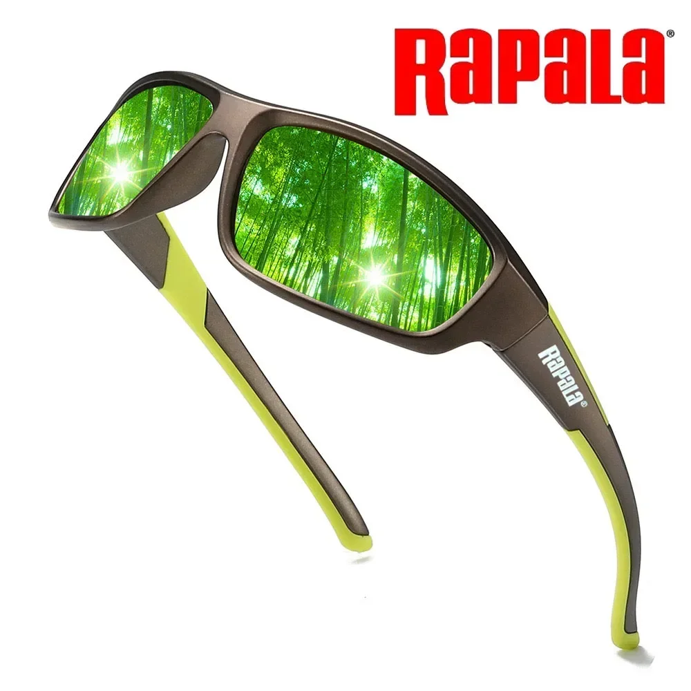 Фото Новые оригинальные поляризационные солнцезащитные очки Rapala 2026 для мужчин: для рыбалки, вождения, туризма. Классические мужские очки с защитой UV400. Модный тренд. №2