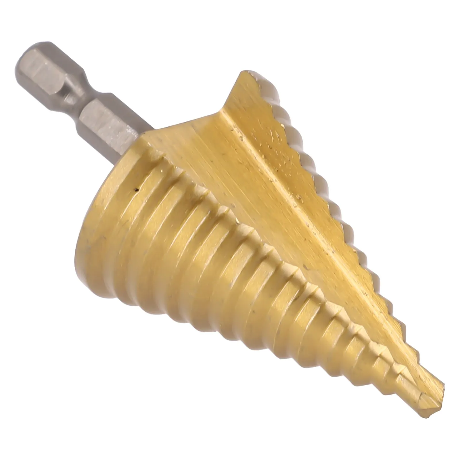 5-35 мм HSS спиральное рифленое сверло T Itanium ступенчатое шестигранная ручка 13