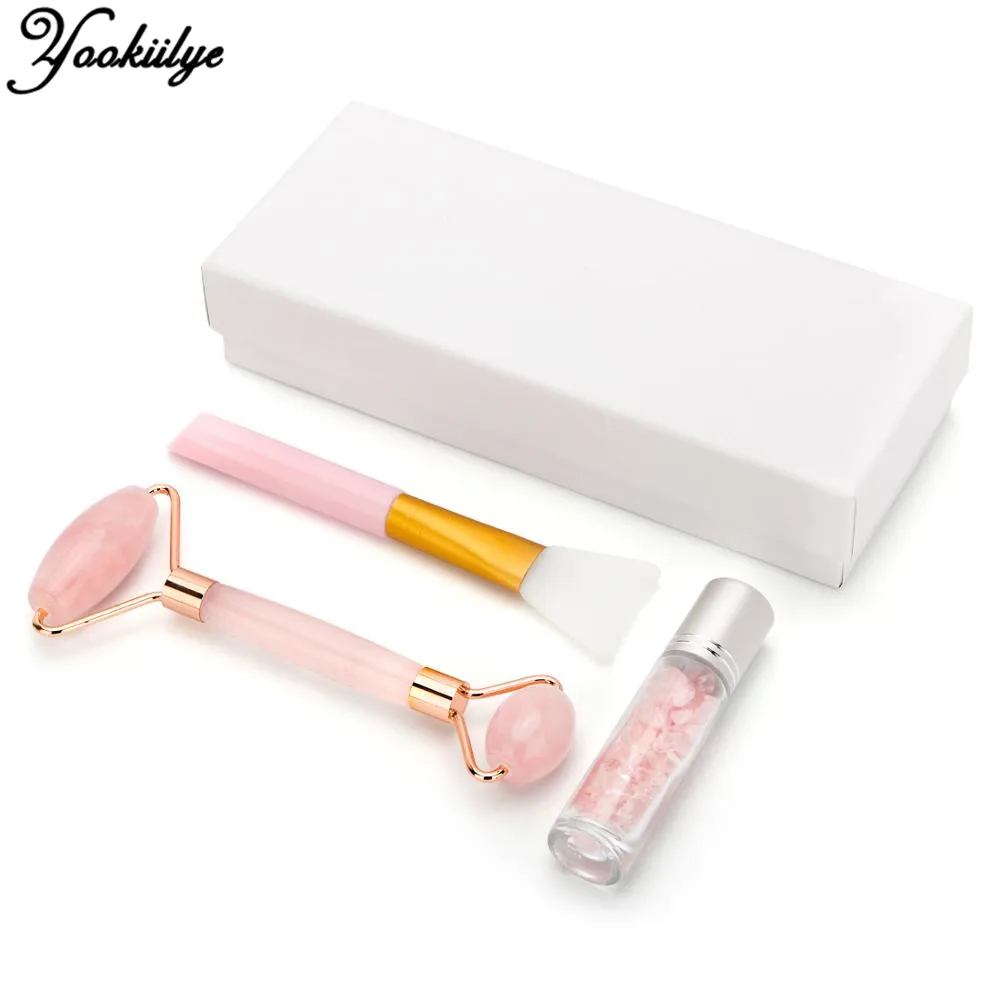 

Нефритовый роликовый массажер для лица, из натурального кварца, для подтяжки лица, удаления морщин, антивозрастной ролик для подтяжки кожи, ...