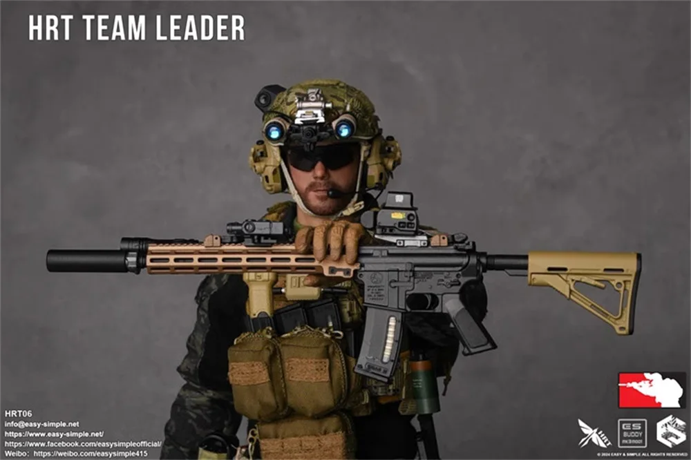 1/6 легкая и простая экшн-фигурка ES HRT06 ДСП полный рабочий набор подвижная подарок