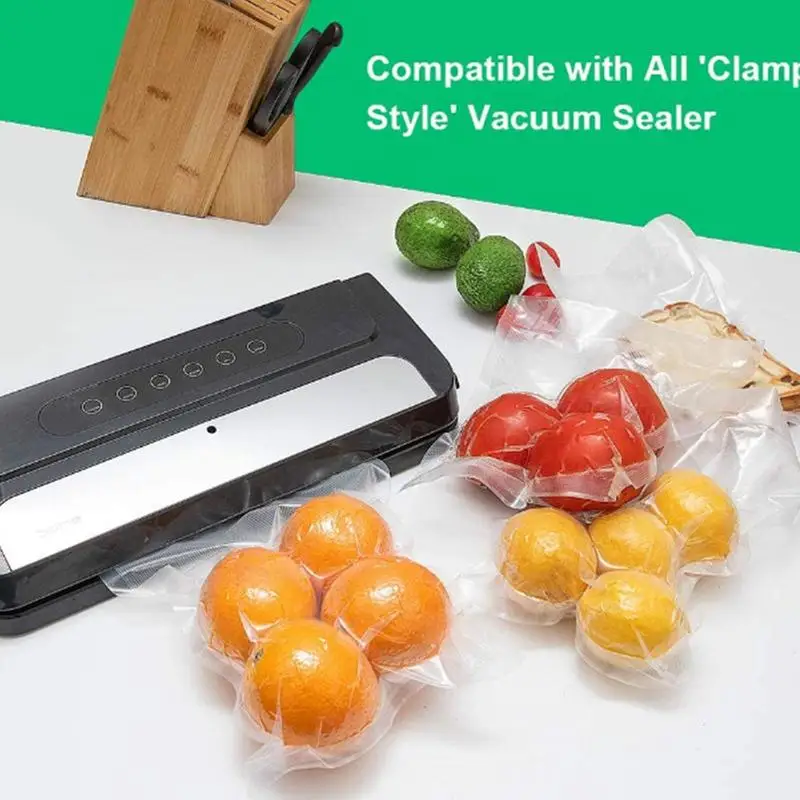

Vacuum Sealing Machine Food Bag Roll Heavy Duty Food Vacuum Bag Mini Portable Heat Sealing Machine Food Saver Storage Bag Pack