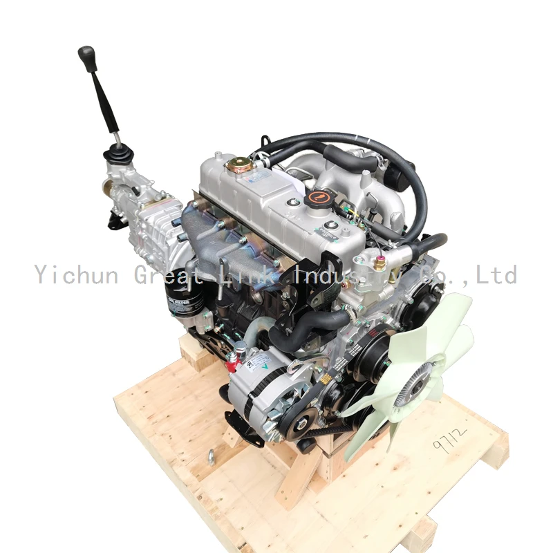 Фото Совершенно новый двигатель GL Brand 4JB1 2.8L, 57 кВт, 80 л.с., 4-цилиндровый, 100% протестирован, для внедорожников и пикапов. №4
