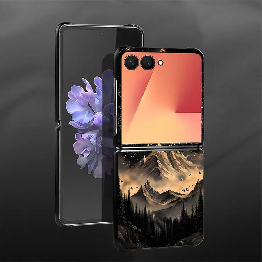 Чехол для телефона Montane Forest для Samsung Galaxy Z Flip 8, Flip5, Flip4, Z Flip 7, 6, 5, 4, 3, Flip3, Flip7 FE, Flip6 (art.: 3920dca3fa614) - 3920dca3fa614