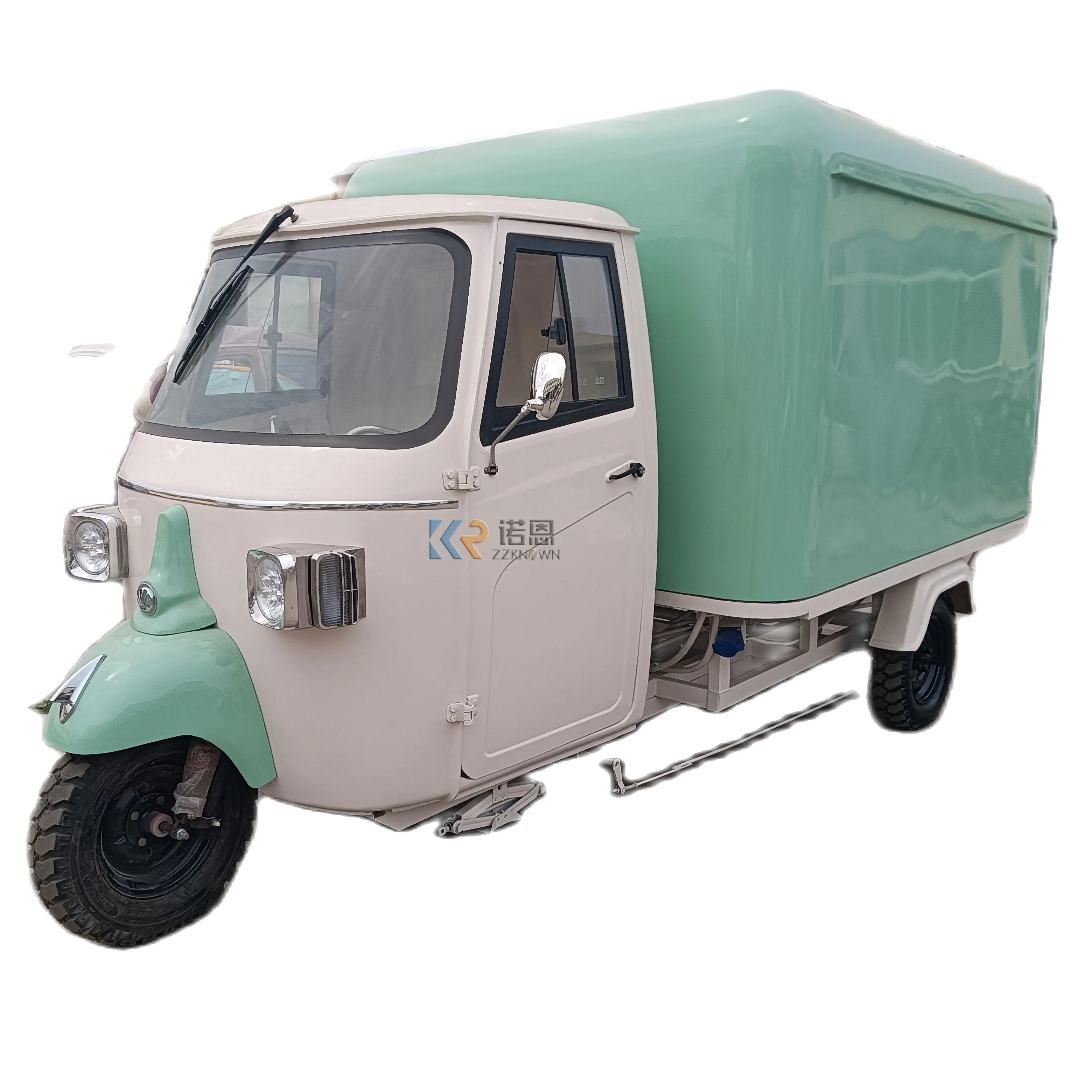 Three wheels Vending Electric Tricycle Snack Food Cart Mobile Breakfast Snack Food Truck Trailer for sale