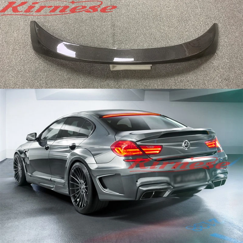 

Для BMW 6 серий F06 F12 4-дверный 2-дверный F13 купе спойлер из углеродного волокна крыло 640i 640d 650i (не для переходников)