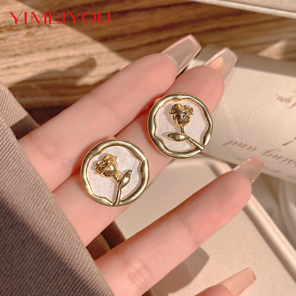 

Jewelry Fashion Drop Hoop Earrings Zircon New Sets Star For Women Girls Style Golden Color