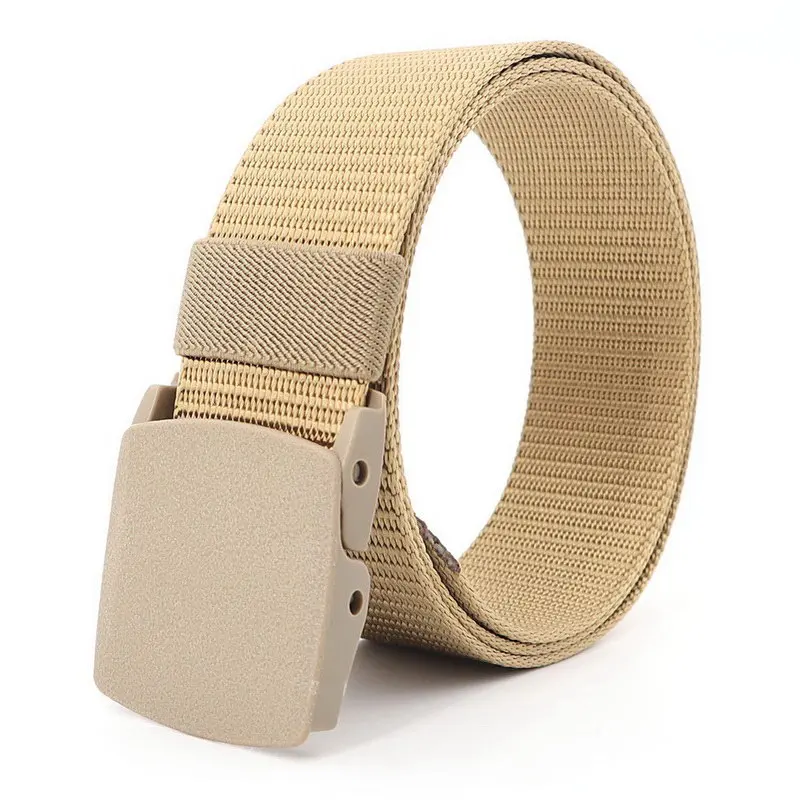 Ремень с пряжкой-помпоном для мужчин и женщин тактический дышащий нейлоновый