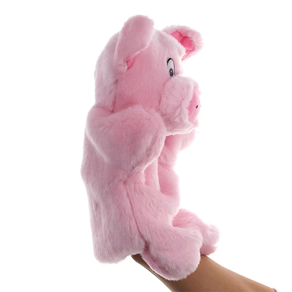 

Hand Puppets Puppet Toy Animal Kids Prop Teaching Preschool Friends Barn Buddies Pigstuffed Piggy Plush Finger Storytelling