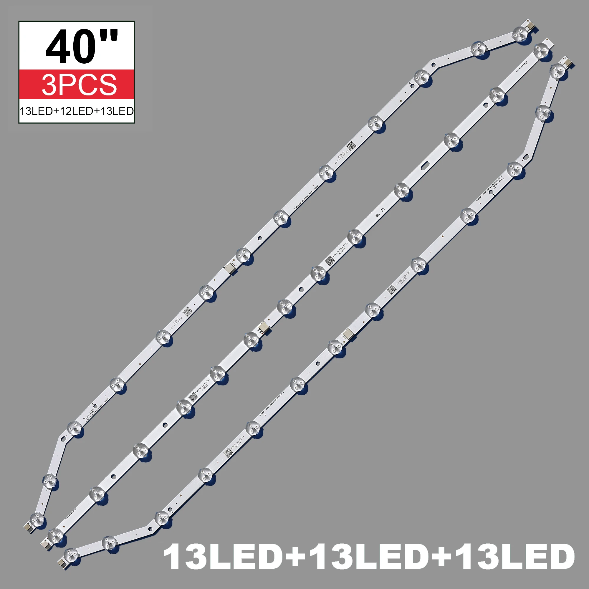 NEW led backlight bar 2013SVS40 D3GE-400SMB-R3 D3GE-400SMA-R2 led backlight strip for Samsung 40''TV UE40H6203AW