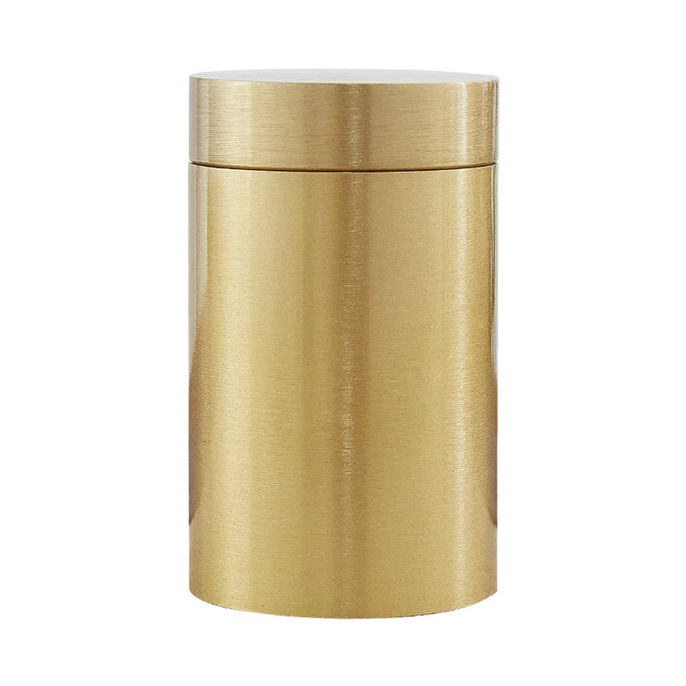 

1Pc Stylish Hotel Toothpick Container Restaurant Metal Toothpick Holder Golden