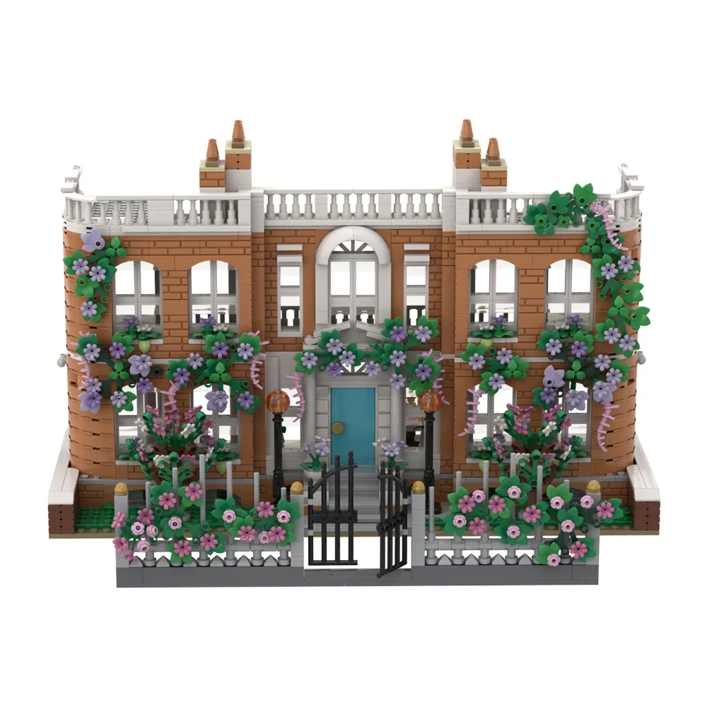 Gobricks MOC Историческая архитектура Бриджертонс арт-музей Строительные блоки