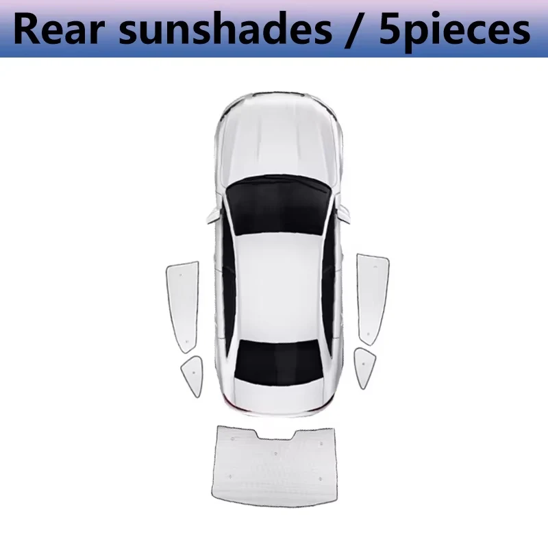 

Аксессуары для Volkswagen VW Tiguan L Pro MK3 2024 2025 2026, автомобильный солнцезащитный козырек, защита от ультрафиолета, отражатель, полный козырек, автомобильные аксессуары