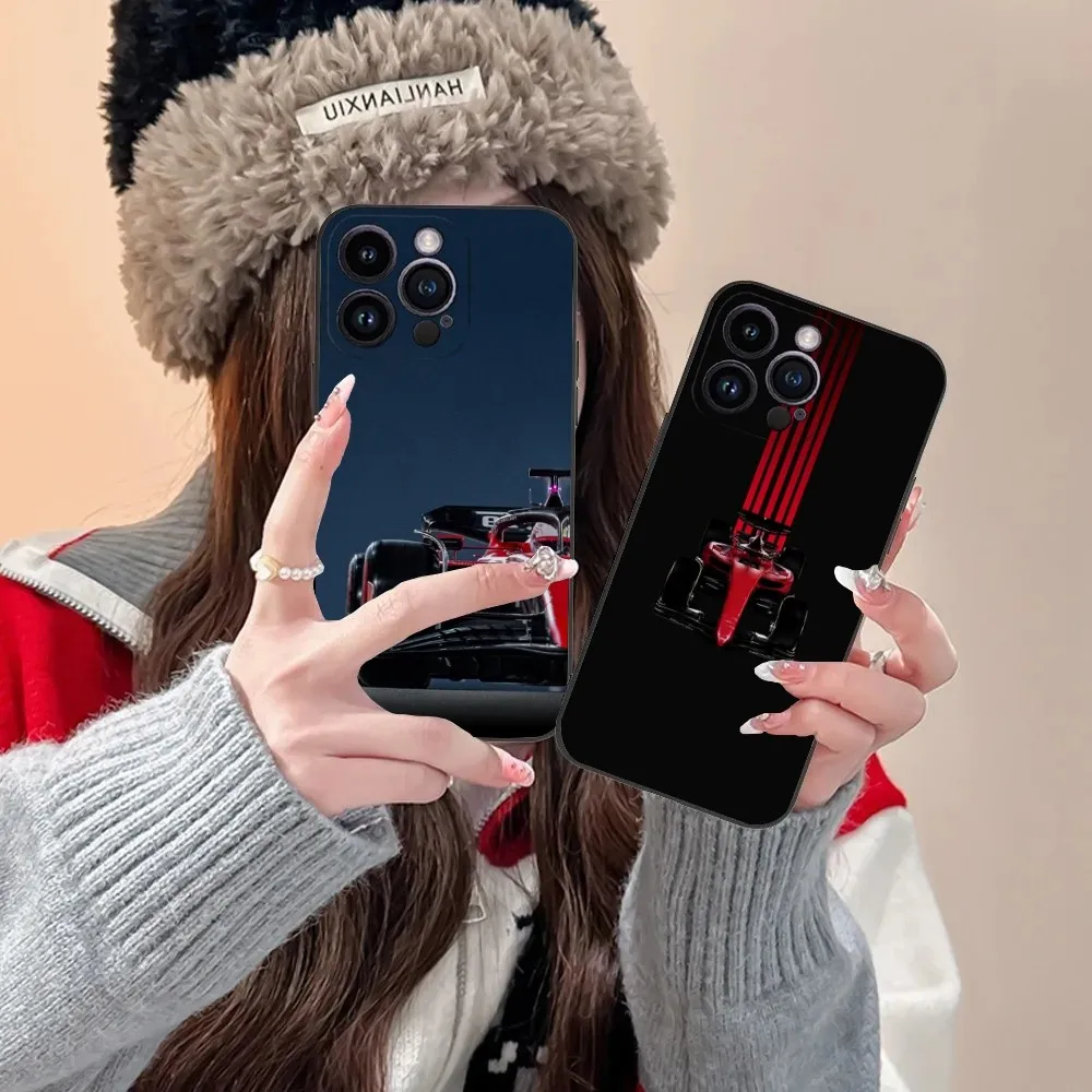 Чехол для телефона iPhone 16 15 14 13 12 11 Plus Pro Max XS X XR SE Mini 8 7 мягкий F1 формула 1 L-Лэндо