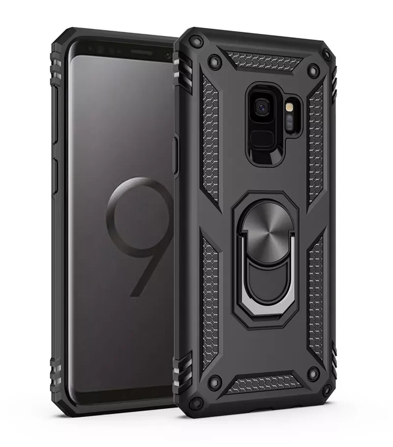 

Shockproof For Samsung Galaxy S9 S20 Ultra S8 S10 Plus Note 9 8 A51 A71 Note8 Note9 S9Plus A50 A70 Ring Holder Stand Covers