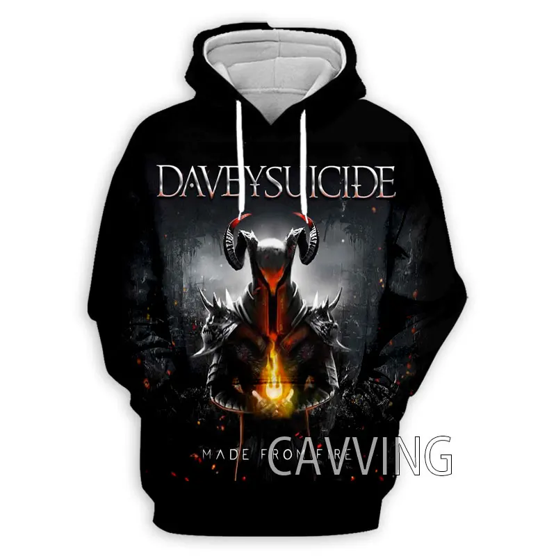Новая модная одежда Davey с 3D принтом самоубийц, уличная одежда для мужчин и женщин, толстовки, модная толстовка, пуловер с капюшоном, топы