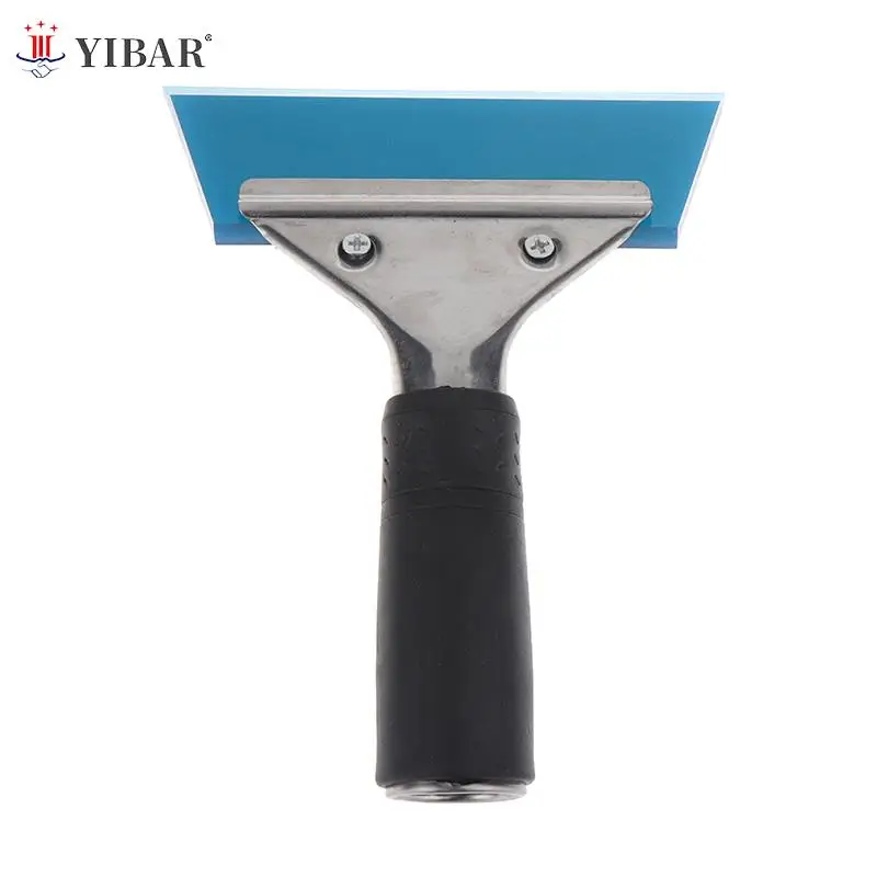 

Скребок с голубым лезвием для автомобильной пленки, инструмент для очистки окон, стекла, очистки воды, снега, льда