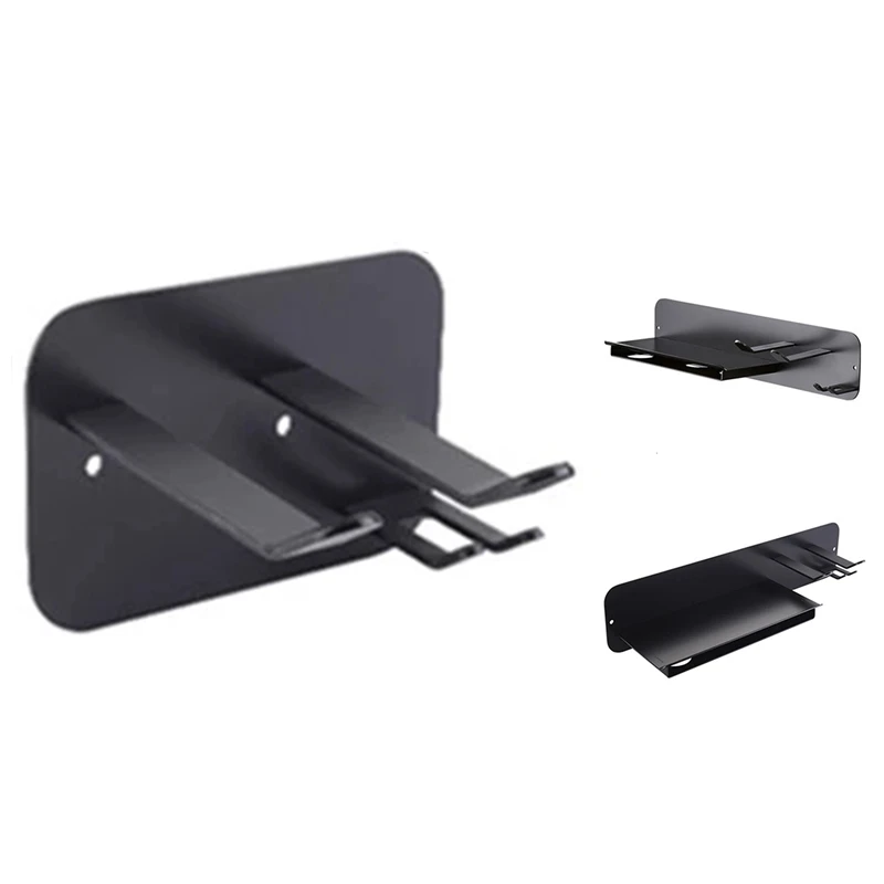 

Полка для сушки волос, черная алюминиевая стойка для хранения сушки волос, держатель для ванной комнаты, для сушки волос Dyson Supersonic