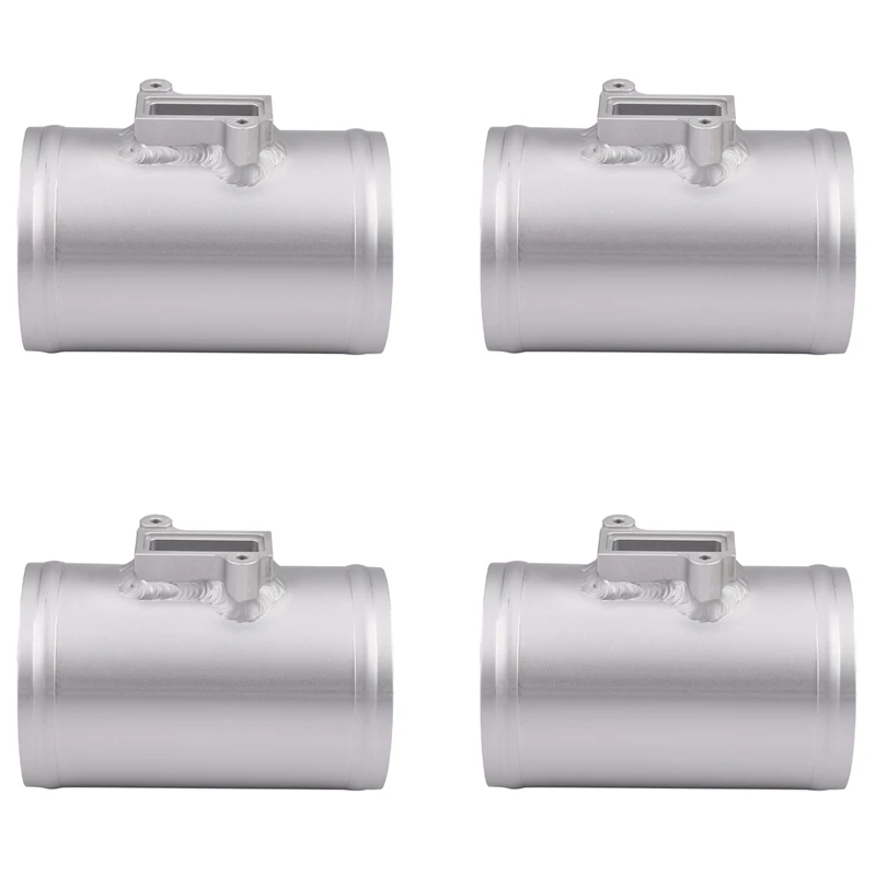 

4Pcs 76Mm Air Flow Sensor Mount For Nissan Honda Fit Civic For Ford Volkswage Maf Performance Air Intake Meter Adapter