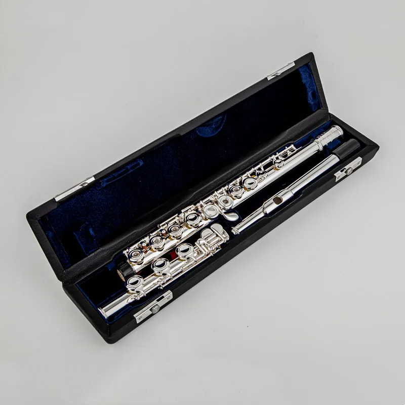 Верхняя модель 212 272 Профессиональный Cupronickel C Key 16 японская флейта посеребренные