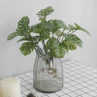 turtle leaves bouquet artificial plants home wedding party decoration garden balcony green fake flowers