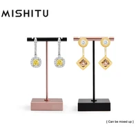 mishitu blackpink metal jewelry display rack for rings earrings customizable suitable for showcase display 449 5 cm