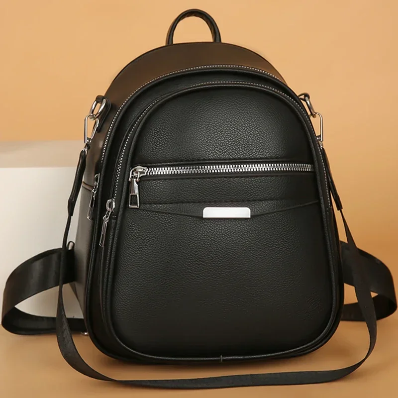 Новый многофункциональный женский рюкзак высокого качества из кожи Mochilas