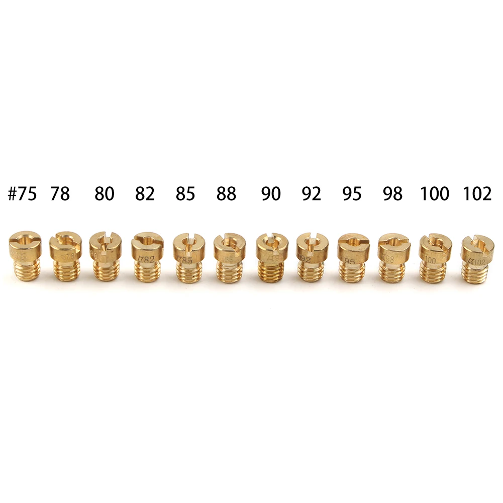 Сменные главные форсунки карбюратора 6 мм для # 75- 102 Dellorto sha phbg 12 шт./компл.