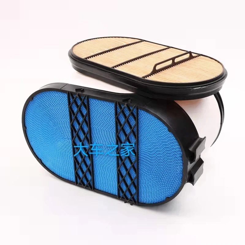 Адаптирован для нового автомобильного воздушного фильтра Shaanxi Delong X3000 430460 500 550 DC