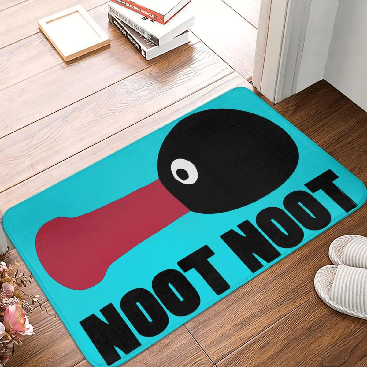 

Нескользящий коврик Pingu Pinga в виде пингвина для телевизора, ванной комнаты, коврик для спальни, напольный декоративный коврик для входной дв...