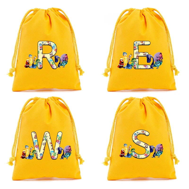 Сумка на шнурке с принтом из мультфильма Аниме