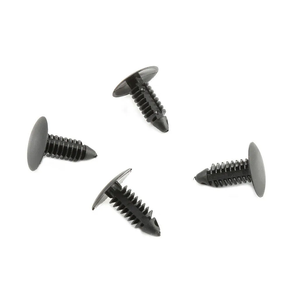 

For Front Bumper Clips License Plate Parts Plugs Set Of 4 7mm Hole Accessories