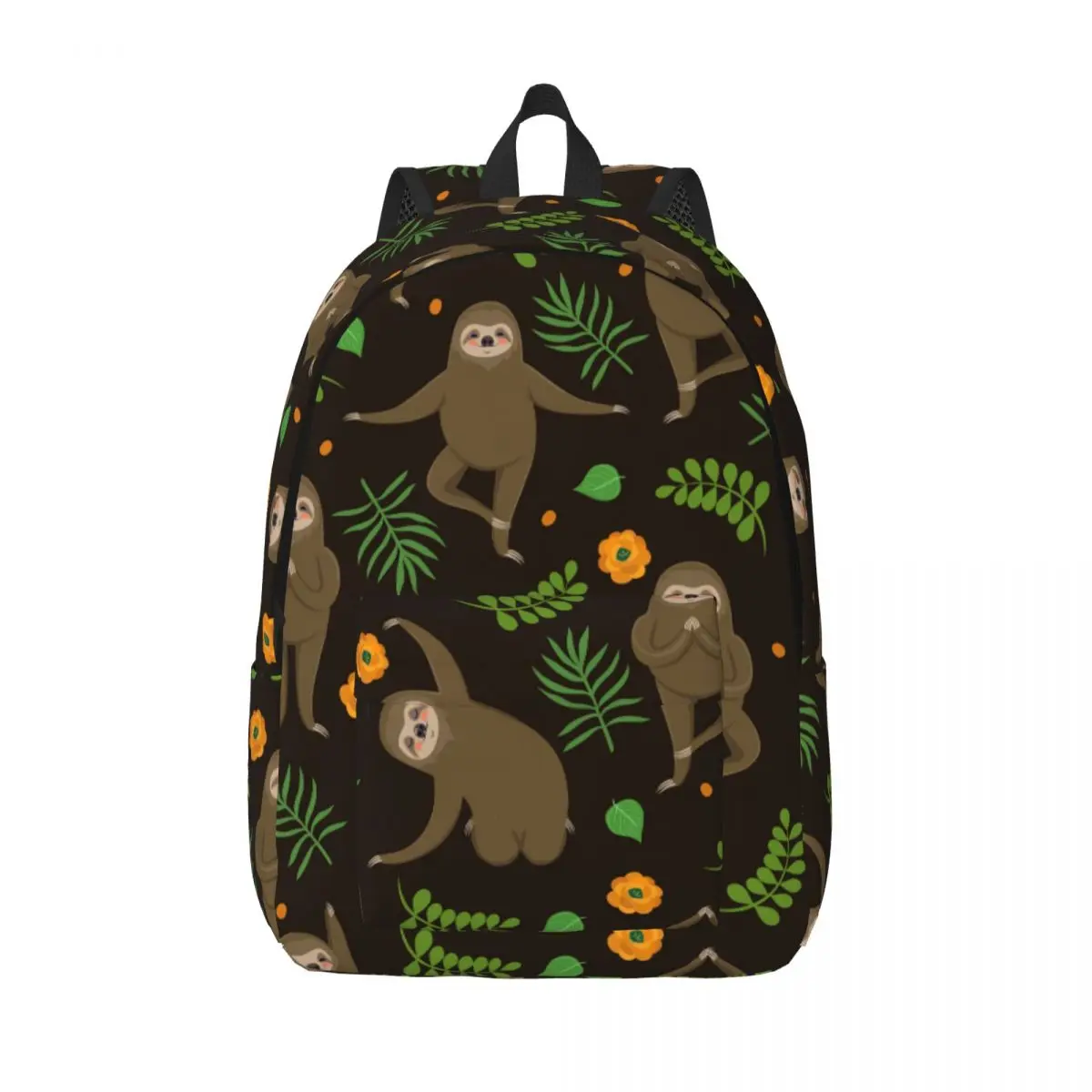 

Sloth Yoga Pose Backpack Unisex Travel Bag Schoolbag Bookbag Mochila