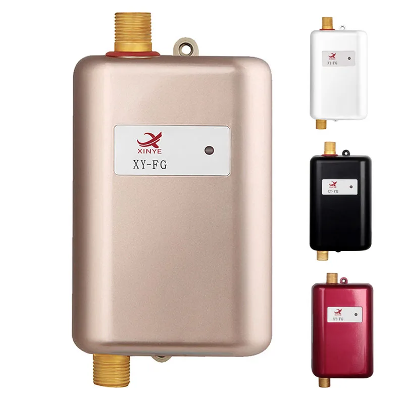 

110V/220V Electric Water Heater Instantaneous Tankless Instant Hot Water Heater Kitchen Bathroom Shower Flow Water Boiler 3800W