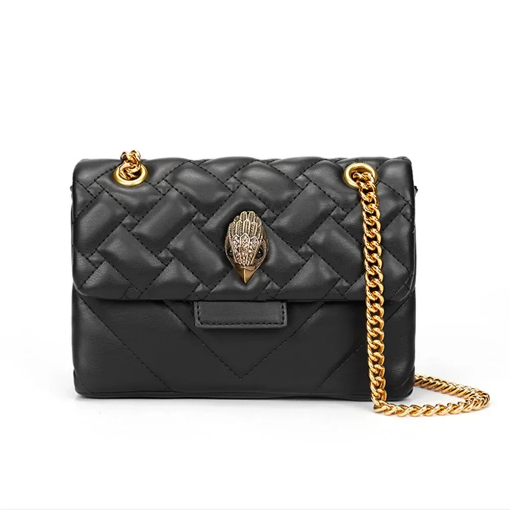 

Kurt Geiger New High Quality Eagle Head Colorful Diamond Cross Shoulder Bag Decorated with Classic Basic Women Handbag