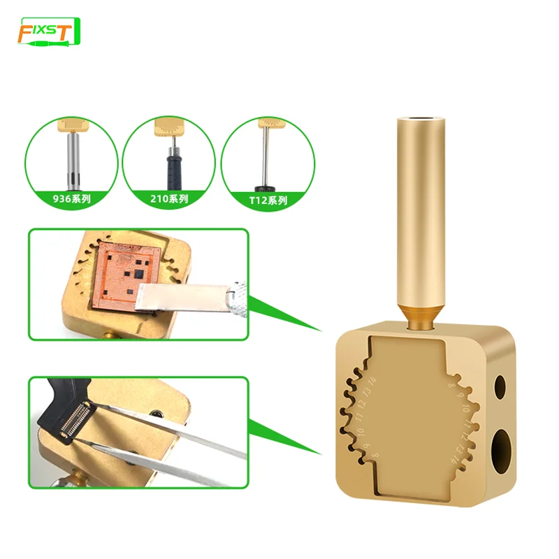 

RELIFE 3 in 1 RL-067A CPU Chip Multifunctional Small Soldering Station for 936/210 /T12 Phone Screen Cable Chip Welding Tools